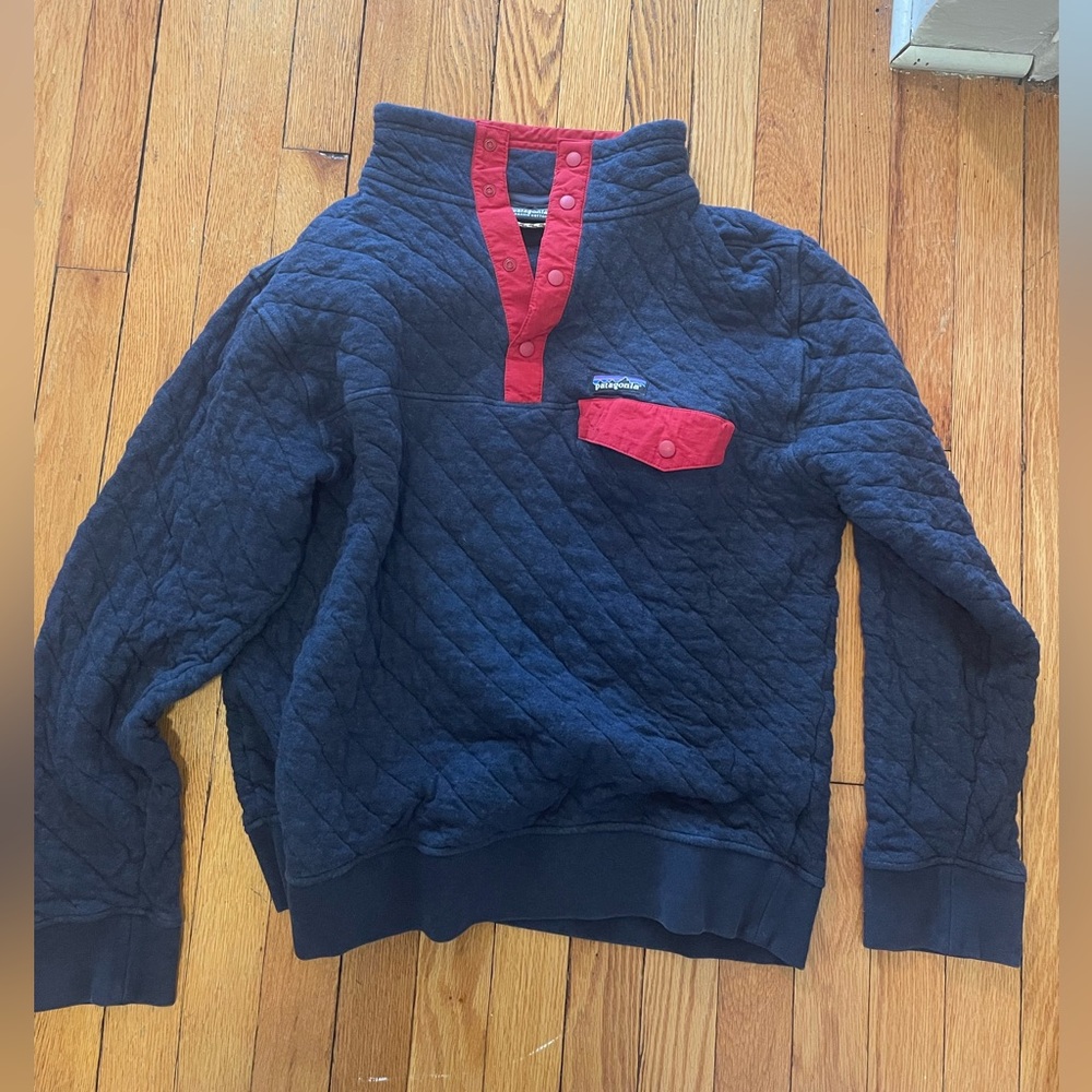 Patagonia Men’s cotton quilt snap t